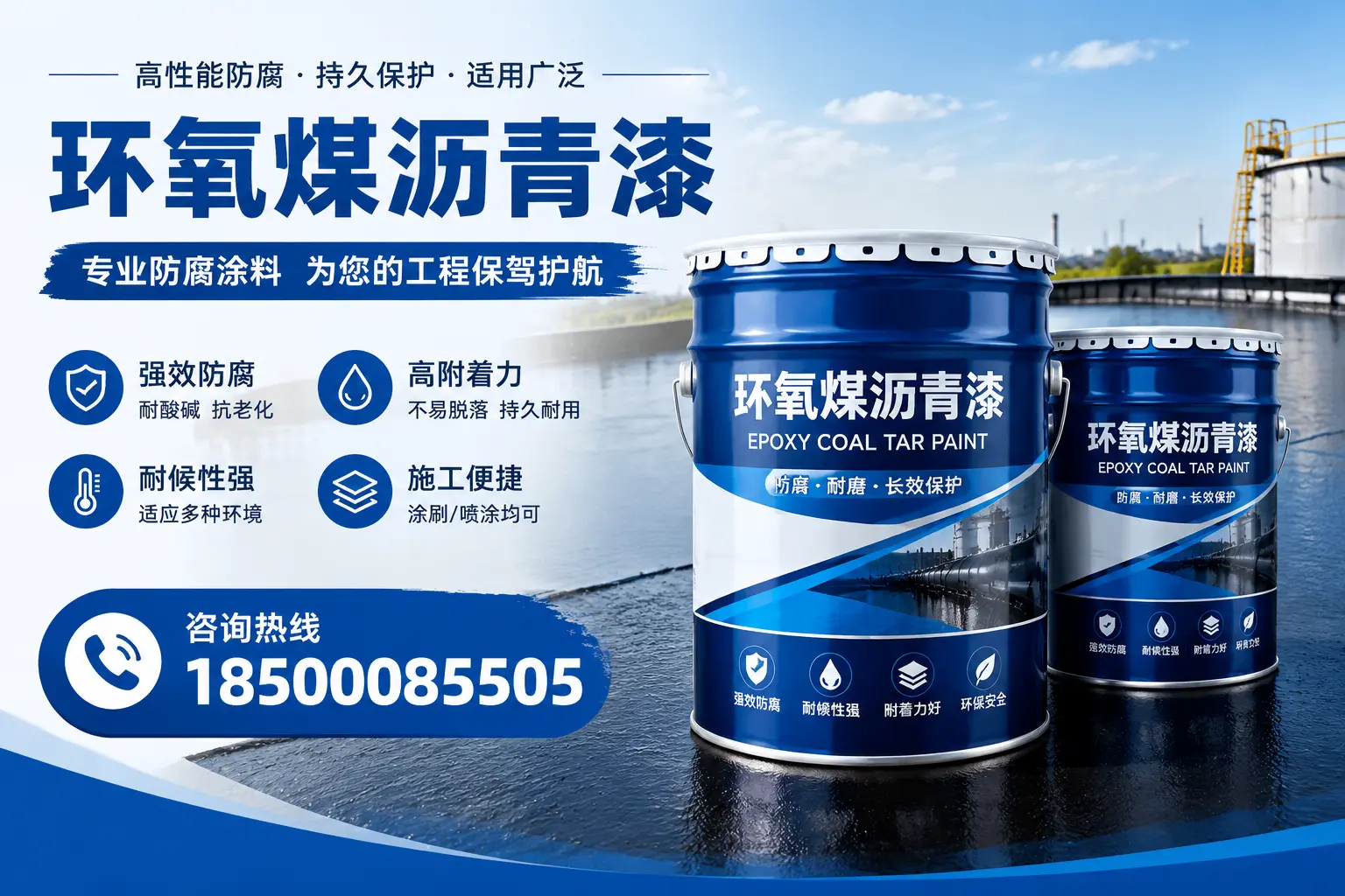 环氧煤沥青漆与其他漆类的比较，杭州用户的选择依据