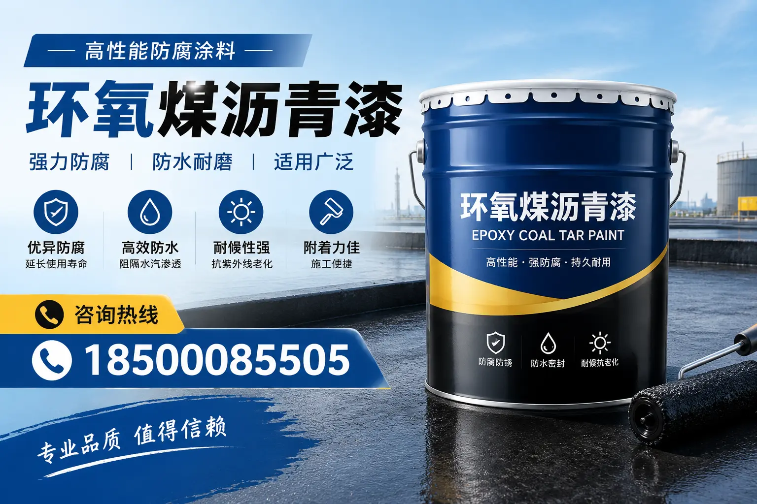 环氧煤沥青漆的主要成分与功能，杭州用户深度了解